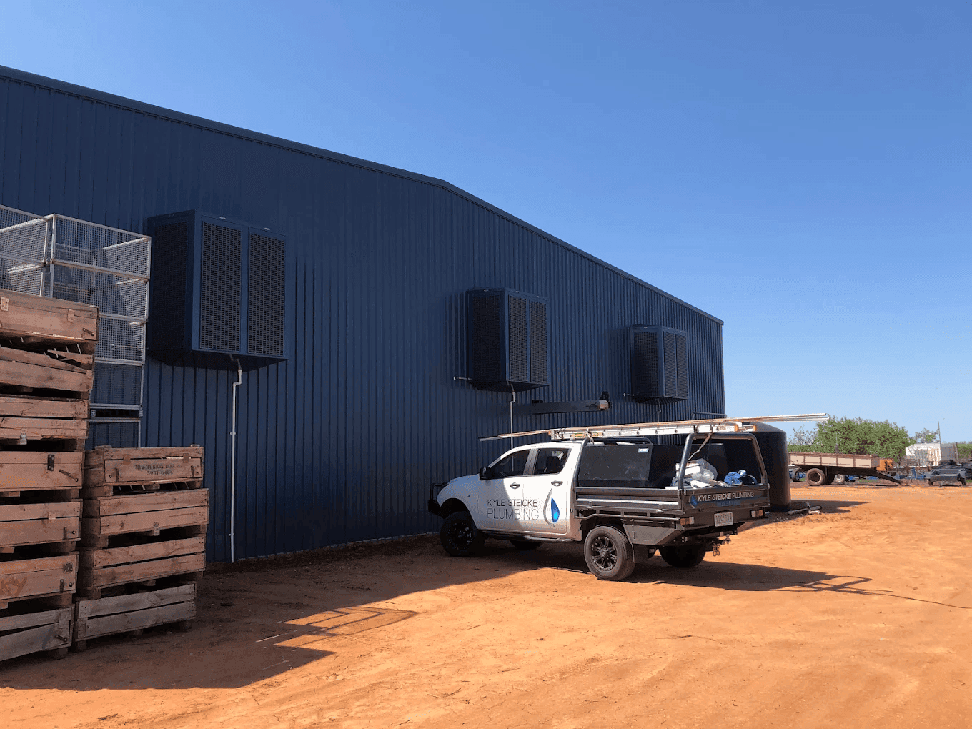 Industrial plumbing facility