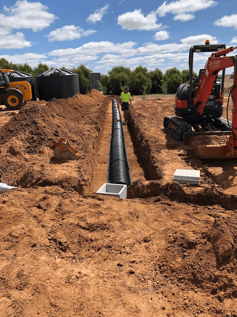 Civil excavation and drainage Swan Hill