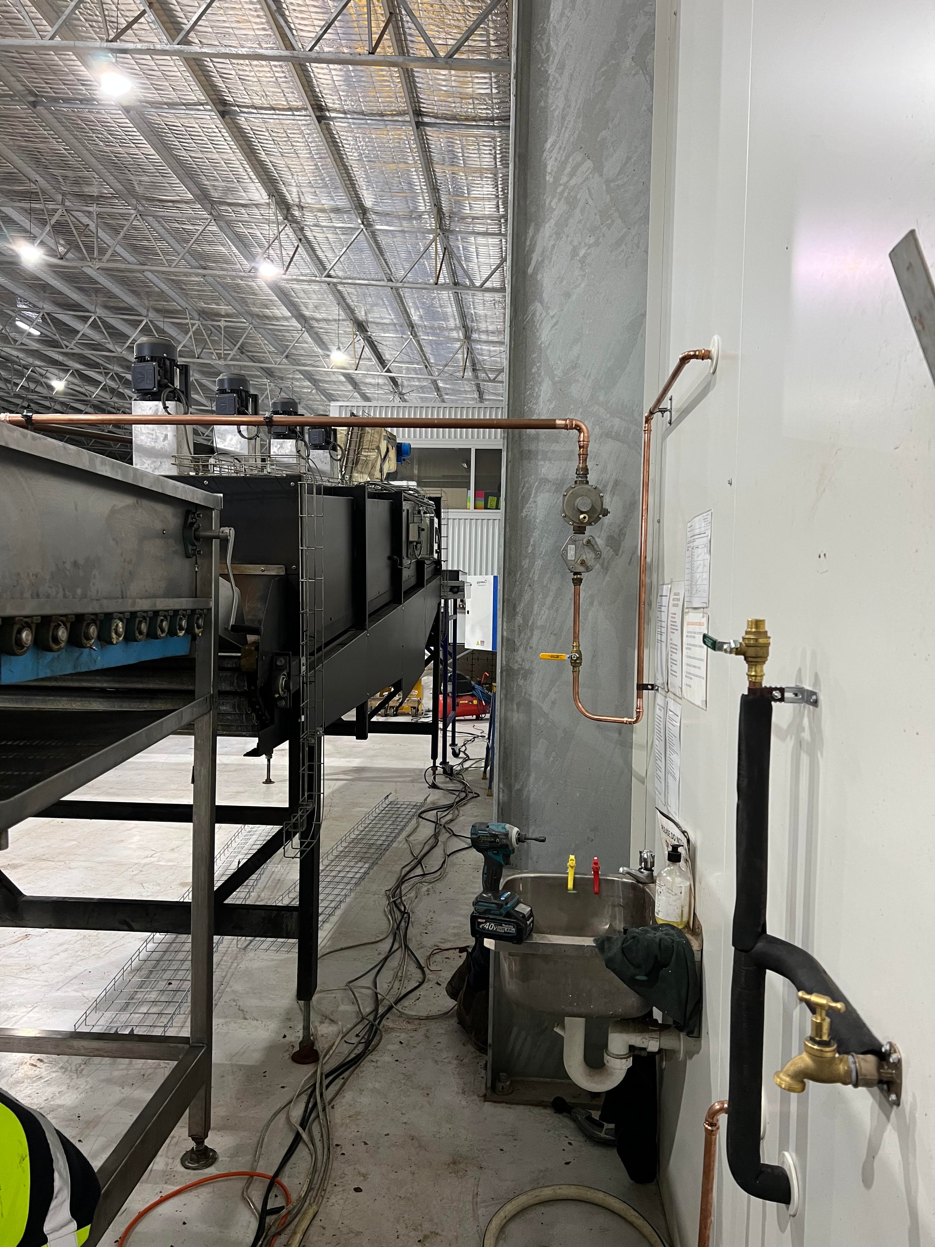 Gas fitting project Swan Hill